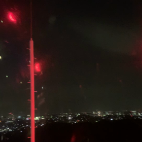 西武園の花火動画の画像