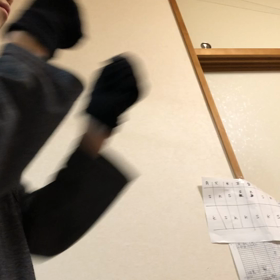 パンチングボール？タップボール？2日目の画像