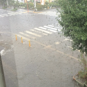 ゲリラ豪雨の画像