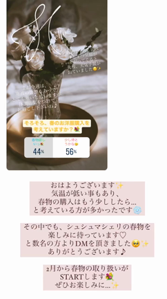 春物2月から取り扱いSTART♪の記事動画