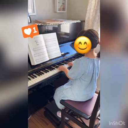 夏休みに入って練習時間が増えて頑張ってくれています♪小1のHちゃんのレッスン♪の記事動画