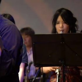 配信ライブの演奏をすこしの画像