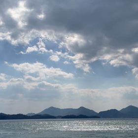 海を見に来たの画像