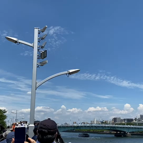 ブルーインパルス2021オリンピックの画像