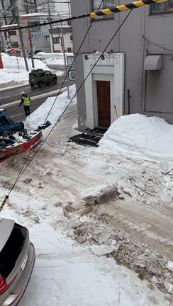 排雪ありがとうございますの記事動画