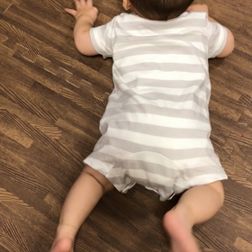 【6m26d】ずり這い！！！の画像