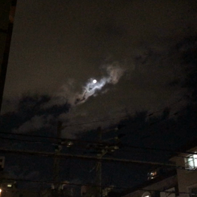 2021年１月28日の月の画像