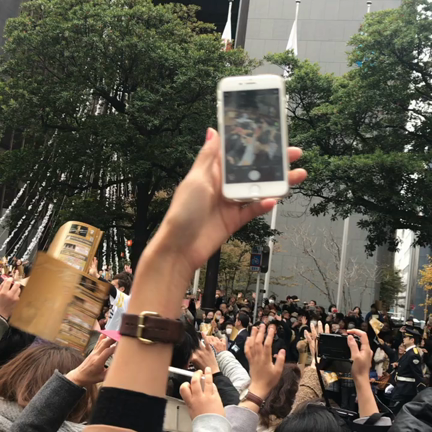 ホークス優勝パレードの記事動画