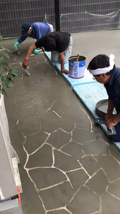 ペーパーステンシル 施工の記事動画