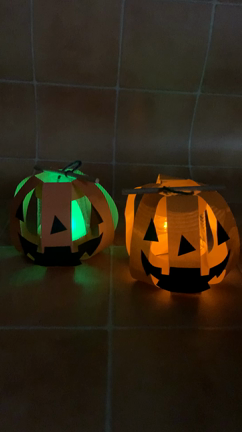 ハロウィン手作りランタンで楽しもう♪の記事動画