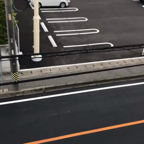 スクール前の道路が整備されたよ！動画の画像