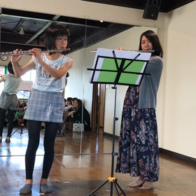 フルート演奏@発表会！の画像