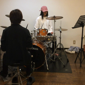 ドラムレッスン♬の画像