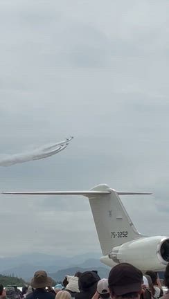 初めて自衛隊の航空祭に行ってみたの記事動画
