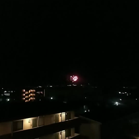 この時期に花火の画像