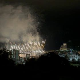 熱海の花火大会の画像