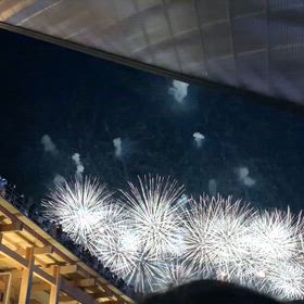 万博後 →→ メッセージの画像