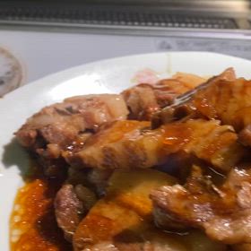 挽肉と茄子と豚バラしかないんだがの画像