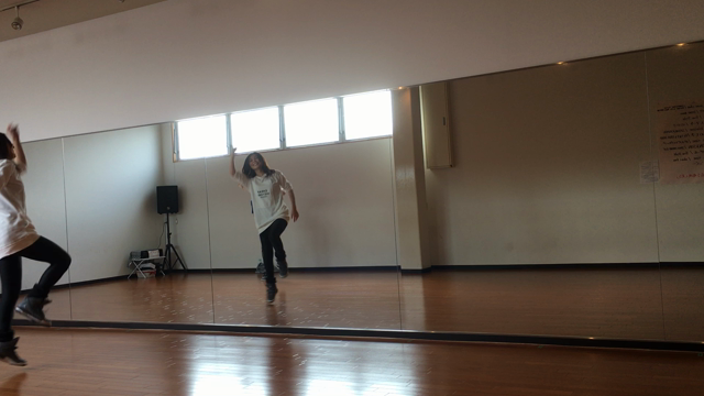 今日の、「初めてのダンス」レッスンの記事動画