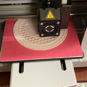 カミさんも3Dプリンタ慣れてきたの画像