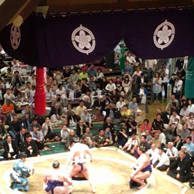 横綱土俵入りの画像