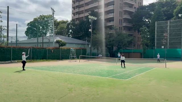 5/7日大文理女ダブチーム戦、世田谷レクピックルボール練習会の記事動画