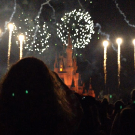 Mickey's very merry Christmas party fireworksの画像