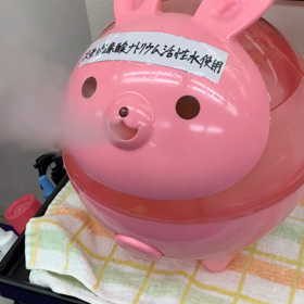 次亜塩素酸ミストで店内殺菌してます。の画像