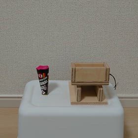 鬱病に絡めた工作（祝ってくれる装置）の画像