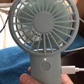 小型扇風機を購入の画像