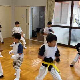 前蹴りの形の画像
