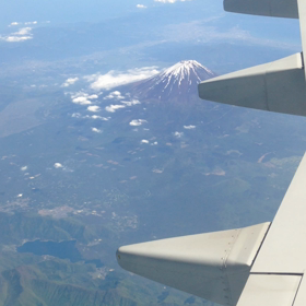 今日は昼から富士山の上の画像