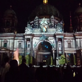ベルリン Festival-Of-Lights プロジェクションマッピングの画像