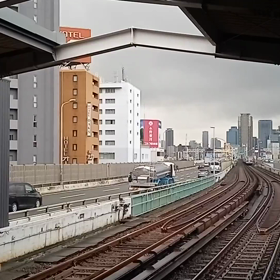 地下鉄なのに(@_@)の画像