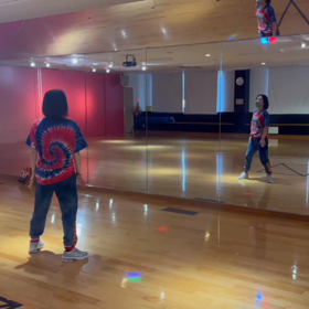 ダンスエアロ完成ですの画像