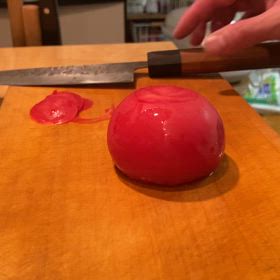 趣味の話　包丁　切れ味の画像