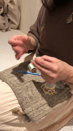 タティングレース編み編み会はディープでしたの記事動画