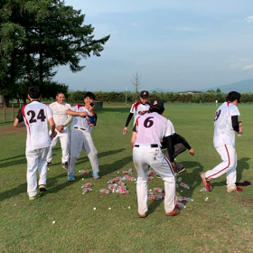 藤崎町朝野球大会 2019 最終戦の画像