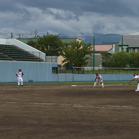 朝野球県大会 第1戦の画像
