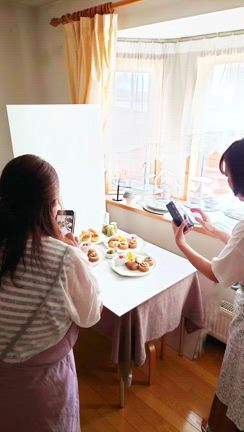 レッスン後はフォトブースで撮影してリールに投稿！の記事動画