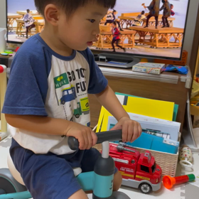 ぼっちゃんの「仕事行ってくるわね」の画像