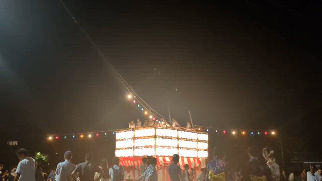 宮の森納涼盆踊りの記事動画