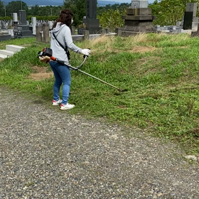 墓の画像