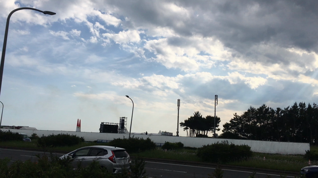 レッドブルエアレースを観にサイクリング ９０kmの記事動画