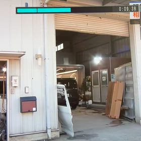 三重県四日市市の駐車場水没の画像