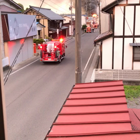 火事、二本松にての画像