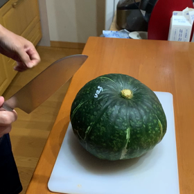 早岐茶市でかぼちゃ購入 。の画像