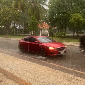 シェムリアップの雨の画像