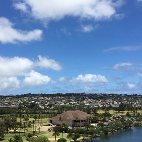 今日のハワイの空 動画の画像