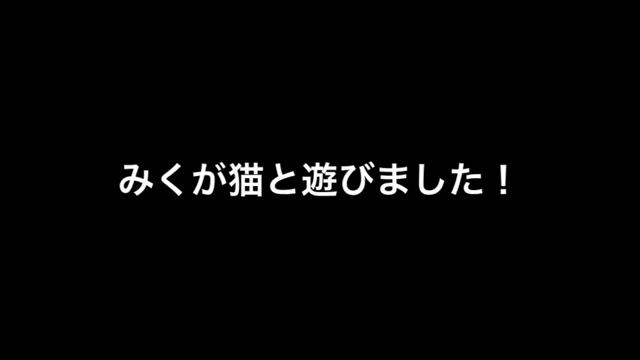 みくと猫。の記事動画